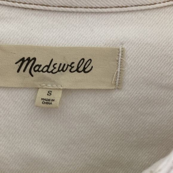 Madewell Denim Long-Sleeve Crop Shirt - Picture 4 of 4